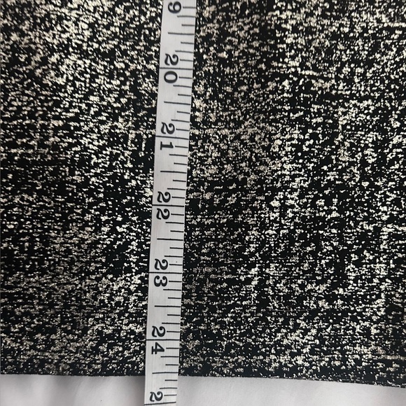 Betsey Johnson NWOT Textured Knit Black Foil Dress Size 8 - Picture 11 of 12